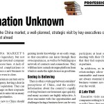 2011 China executive visits SBR