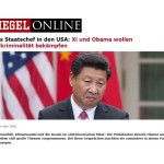 COVER PAGE- Chinas Staatschef in den USA
