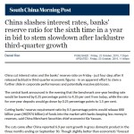 China slashes interest rates